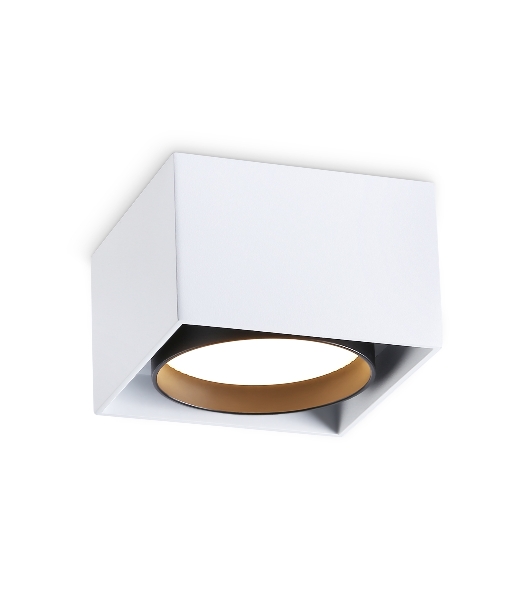 Светильник накладной TN70865 WH/BK белый/черный GX53 max 12W 95*95*62