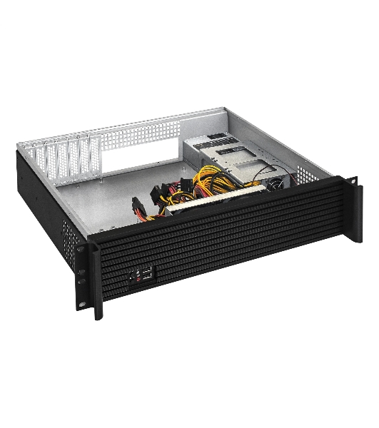 Серверный корпус ExeGate Pro 2U350-01 (RM 19', высота 2U, глубина 350, БП 1U-250DS, USB)