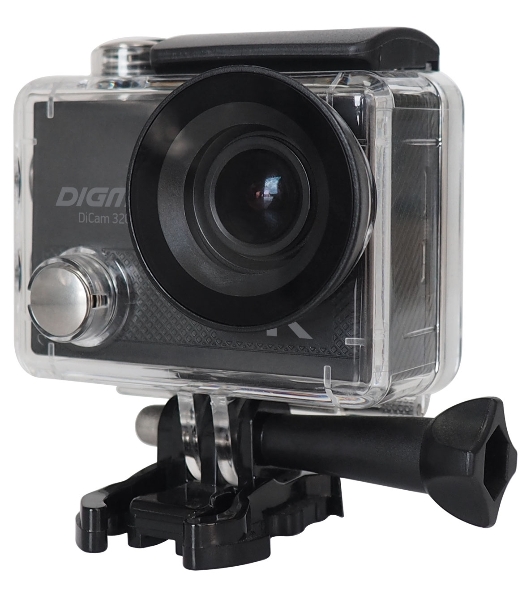 Экшн-камера Digma DiCam 320 черный