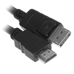 Кабель Cablexpert DisplayPort->HDMI, 7.5м, 20M/19M, черный, экран, пакет , фото6