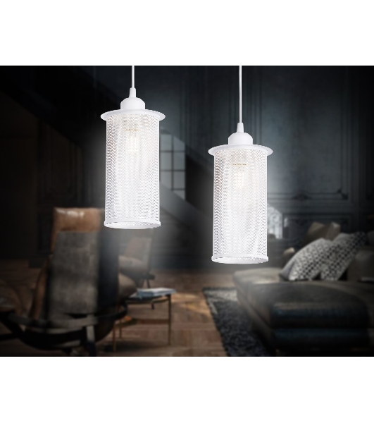 Светильник Ambrella light TR8161 WH белый E27 max 40W D102*1055