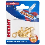 Наконечник кольцевой Rexant ø6.2 мм, 0.5-0.8 мм², НК 6-0,5-0,8/DJ431-6A, в упак. 10 шт., фото 1