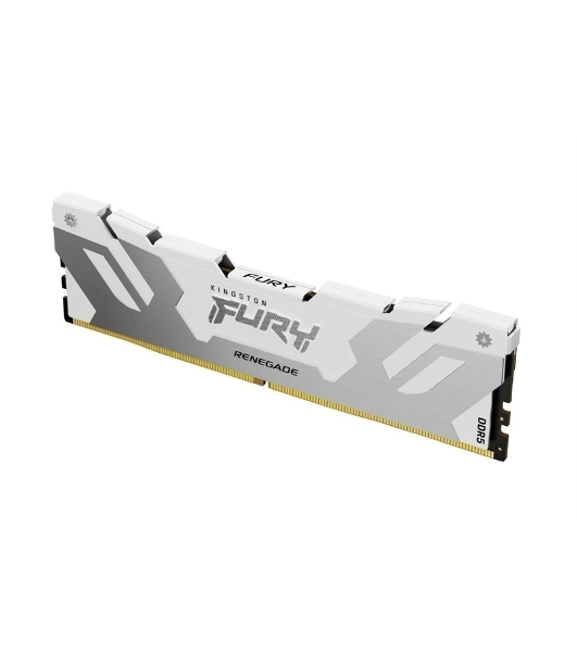 Оперативная память Kingston Fury Beast, DDR5, 16Gb (1x16Gb), 7200MHz, CL38, DIMM, с радиатором, белый