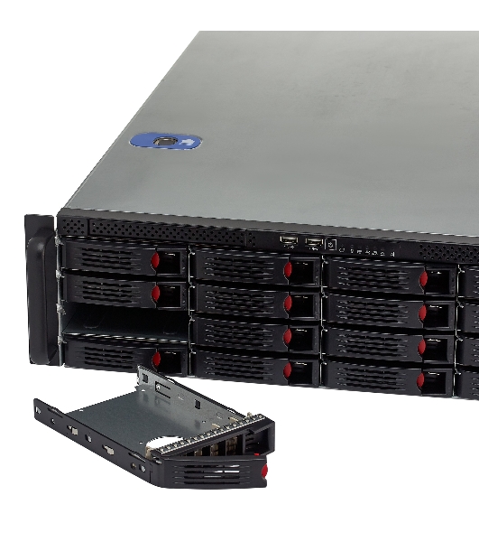 Серверный корпус ExeGate Pro 3U660-HS16 (RM 19', высота 3U, глубина 660, без БП, 16xHotSwap, USB)
