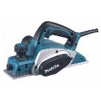 Рубанок Makita KP0800X1 Рубанок,620Вт,17000об\м,ширина-82мм,глуб-2.5мм,2.6кг,кор, набор ножей D-07945, фото 1