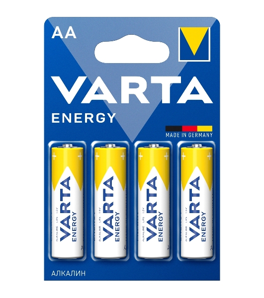 Батарейки VARTA ENERGY AA бл. 4 (рус.)