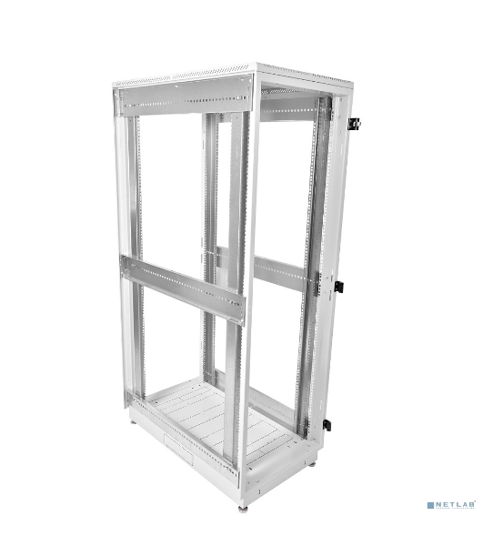 Шкаф телекоммуникационный напольный 42U (600x600) дверь металл (3 места), ШТК-М-42.6.6-3ААА