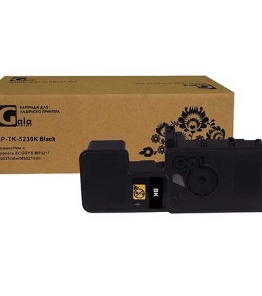 Тонер-туба GalaPrint GP-TK-5230K для принтеров Kyocera ECOSYS M5521/M5521cdw/M5521cdn черный 2600 копий