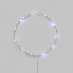 Гирлянда светодиодная Роса 2м 20 LED БЕЛЫЙ IP20 2хАА (в комплект не входят) NEON-NIGHT, фото 1