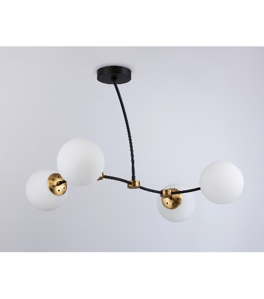 Светитльник Ambrella Light TR2544/4 BK/SB черный/бронза E27/4 max 60W 700*450*450