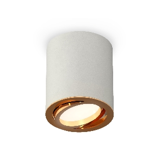 Светильник Ambrella Light XS7423022 SGR/PYG серый песок/золото желтое полированное MR16 GU5.3 (C7423, N7004)