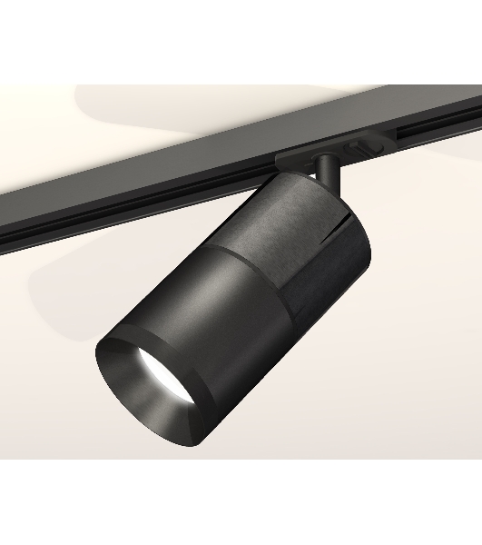 Светильник Ambrella light XT7402050 SBK/DCH/PBK черный песок/черный хром/черный полированный MR16 GU5.3