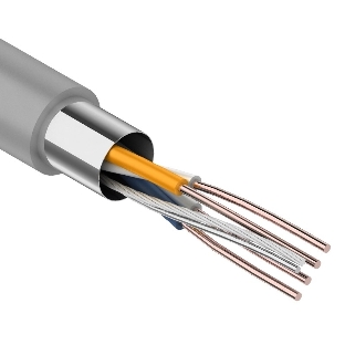 Кабель витая пара PROconnect FTP 2PR 24AWG, CCA, cat.5e, бухта 305 м