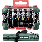 Набор бит METABO 626721000  29 предметов + LED фонарик, фото3