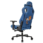 Кресло игровое Knight Craft Dragon синий эко.кожа крестов. металл, фото23