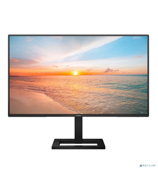 Монитор 27' Philips 27E1N1600AE IPS 2560x1440, 100 Гц, 1 мс, 16:9, 350 кд/м2, 1xHDMI, 2xUSB, USB-C (65 Вт), черный