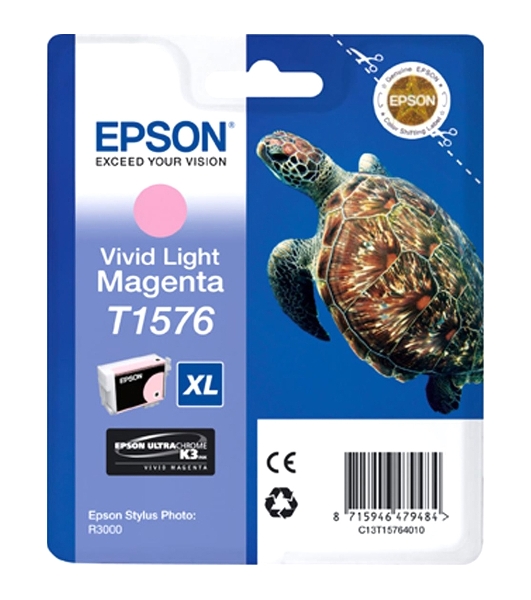 Картридж струйный Epson C13T15764010 светло-пурпурный для Epson St Ph R3000 (850стр.)