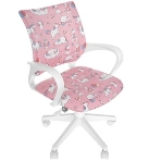 Кресло Бюрократ BuroKIDS 1 W мультиколор, ткань, 120 кг, фото10