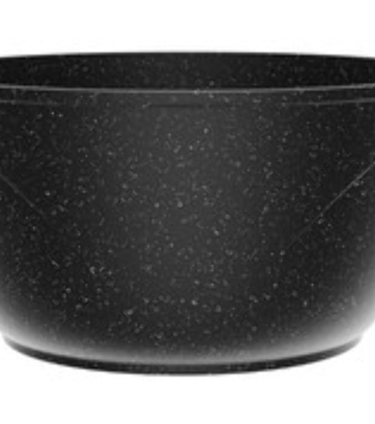 Кастрюля Гранит черный 3 л, АП 43802