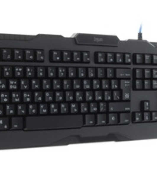 Клавиатура проводная Defender Legion GK-010DL RU, USB, черный