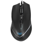 Мышь проводная AULA F805 черный, 6400 dpi, USB, кнопки - 7, фото4