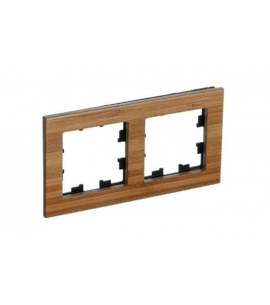 Рамка 2-м AtlasDesign Nature дерево бамбук SchE ATN353202