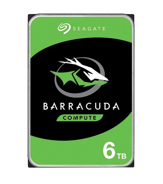 Жесткий диск Seagate 6Tb 5400rpm SATA 6Gb/S 256MB Barracuda 3.5