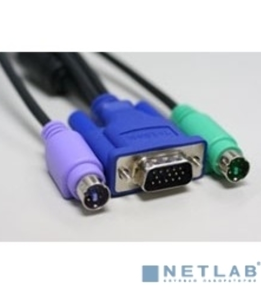 Набор кабелей D-LINK DKVM-CB3 для DKVM - 2хPS/2,1xVGA, 3м