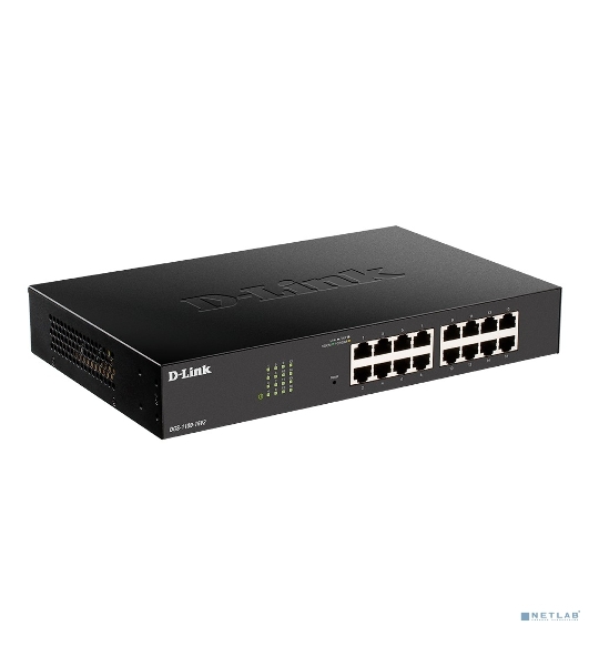 Коммутатор D-Link DGS-1100-16V2/A2A, 16×1 Гбит/с, настраиваемый