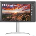 Монитор 27' LG UltraFine 27UP850K-W IPS 3840x2160, 60 Гц, 5 мс, 16:9, 400 кд/м², 2xHDMI 2.0, DP 1.4, USB-C, USB Hub (2x USB 3.0), 3.5 Jack, FreeSync, черный/серебристый, фото10