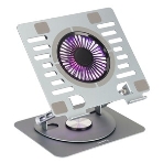 Подставка для ноутбука Digma D-NCP170-2x110RGb 18' 400x288x45мм 52дБ 2xUSB 2x 110ммFAN 1250г Fan-control металл/пластик черный, фото4