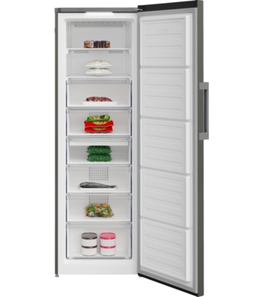 Морозильная камера Beko B3RFNK312G, серый, 275 л, 6 ящиков