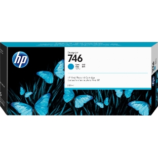 Картридж струйный HP 746 300-ml голубой Ink Cartridge