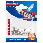Наконечник кольцевой Rexant ø 5.2 мм, 0.5-0.8 мм², НК 5-0,5-0,8/DJ431-5A, в упаковке 10 шт., фото 1