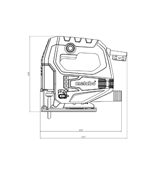 Лобзик электрический Metabo STEB 65 Quick 601030000