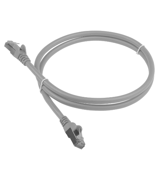 Патч-корд Lanmaster LSZH FTP кат.6, 3.0 м, серый