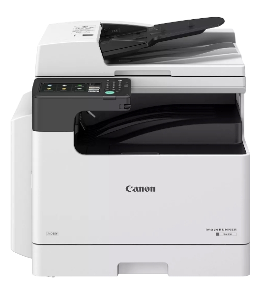 МФУ лазерное Canon imageRUNNER 2425i RADF (4293C004), A3, ч/б, печ. 25 стр/мин (A4 ч/б), 12 стр/мин (A3 ч/б), скан. до 35 стр/мин (ч/б) 25 стр/мин (цвет), 600x600dpi, USB, WiFi, 10/100/1000Base-T Gigabit Ethernet, без тонера.