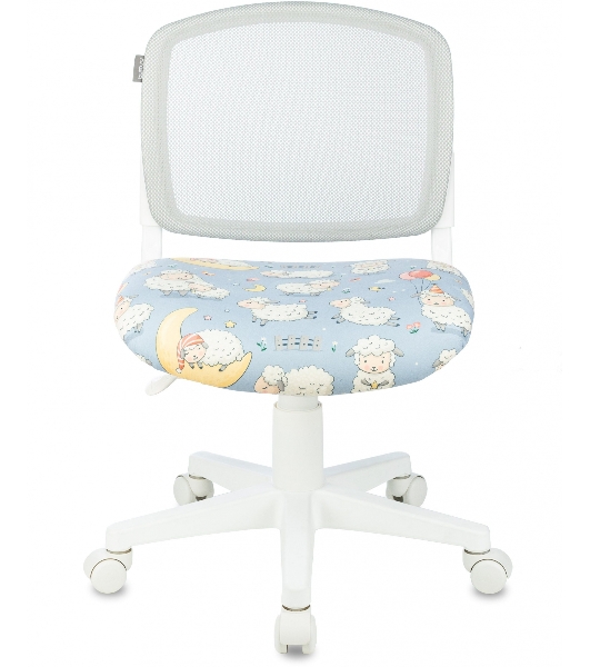 Кресло Бюрократ CH-W296NX TW-02 светло-серый, сетка, 120 кг