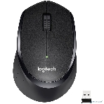 Мышь беспроводная Logitech M330 SILENT PLUS черный, 1000 dpi, радиоканал, USB, кнопки - 3, фото25