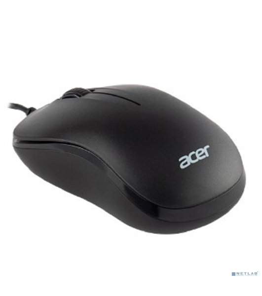 Мышь проводная Acer OMW140 черный, 1200 dpi, USB, кнопки - 3