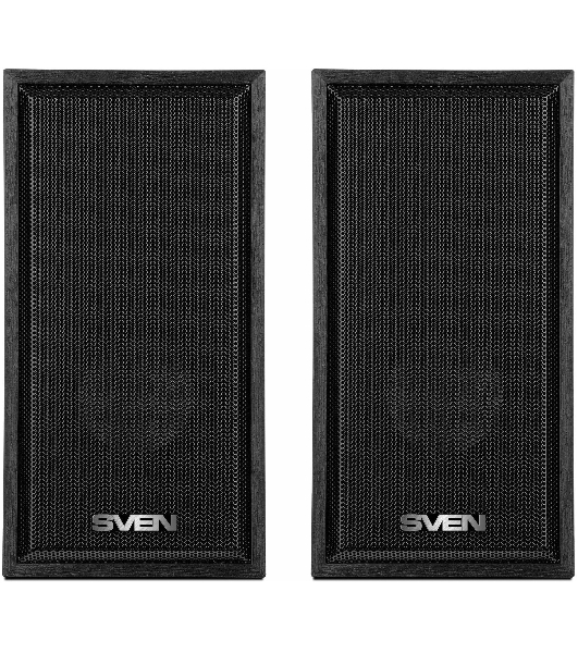 Акустическая система SVEN SPS-509 2.0 (2x3W, USB+БП) дерево, черный