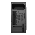 Компьютерный корпус с блоком питания 450Вт. Case Forza mATX, 450W, 2xUSB 2.0, Black, w/o FAN, 8 см fan PSU, power cord, фото6