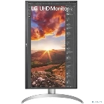 Монитор 27' LG UltraFine 27UP850K-W IPS 3840x2160, 60 Гц, 5 мс, 16:9, 400 кд/м², 2xHDMI 2.0, DP 1.4, USB-C, USB Hub (2x USB 3.0), 3.5 Jack, FreeSync, черный/серебристый, фото9