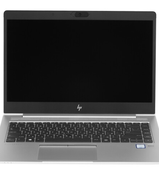 Клавиатура для ноутбука HP Elitebook 840 G5 черная с серебристой рамкой и подсветкой