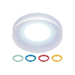 Светильник Ambrella light TN135 WH/FR белый/матовый GU5.3 D80*32, фото7