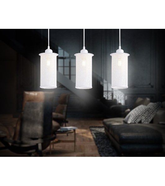 Светильник Ambrella light TR8163/3 WH белый E27*3 max 40W 580*102*1060