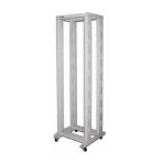 Стойка двухрамная Lanmaster TWT-RACK2-42U-6X8 42U 600 мм X 800 мм серый, фото 1
