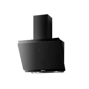 Вытяжка Centek CT-1830-60 Black <наклонная> ширина 60 см, 1000 м3/час (233 Вт), 3 скор, LED, сенсор