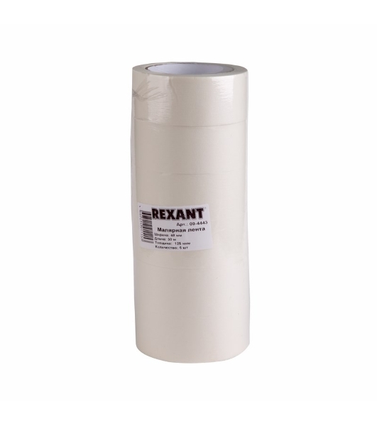 Малярная лента (крепп) Rexant 48 мм (рулон 30 м)