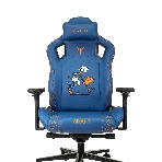 Кресло игровое Knight Craft Dragon синий эко.кожа крестов. металл, фото20